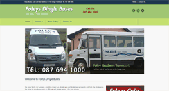 Desktop Screenshot of foleysbuses.com